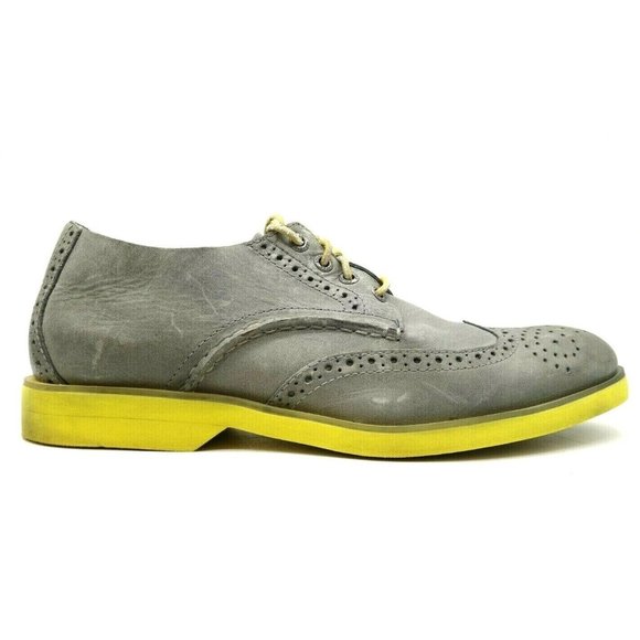 Sperry Gray Leather Oxfords Men\'s 9.5 M main image 5